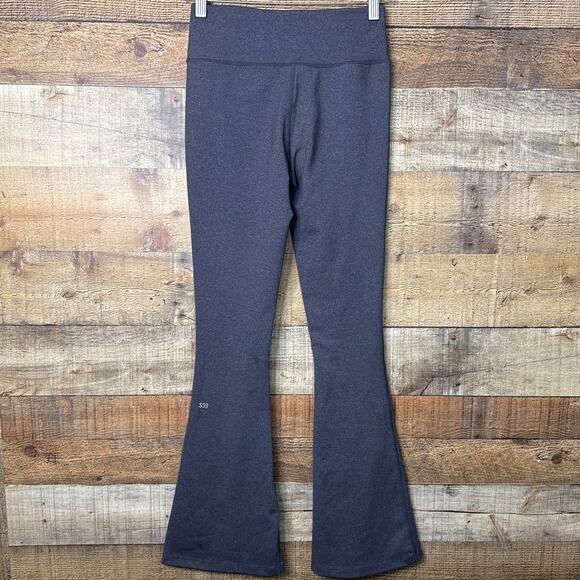 Splits59 Raquel High Waist Flared Leggings Heather Gray SZ Small Short - Picture 4 of 8